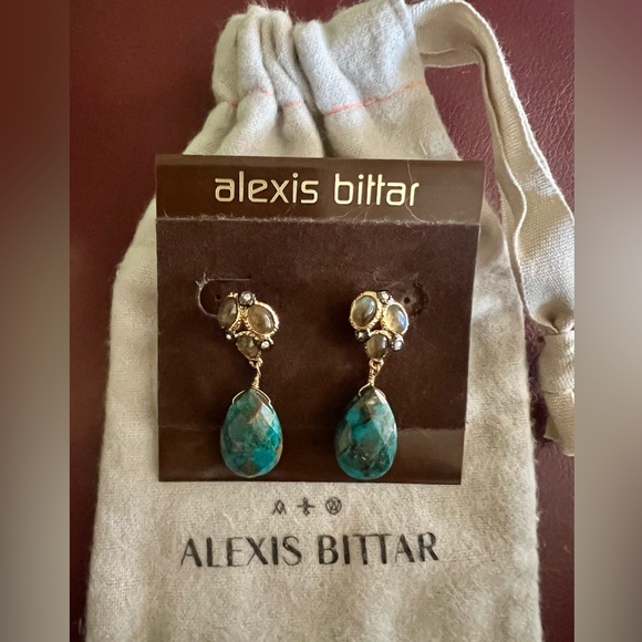 Alexis Bittar Multi-gemstones Earrings - Picture 1 of 3